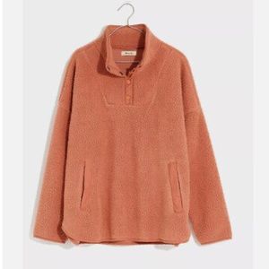 (Re)sourced Fleece Popover Tunic Jacket / X-SMALL